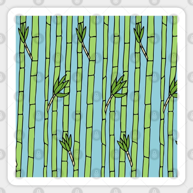 Bamboo Forest Sticker by HLeslie Design